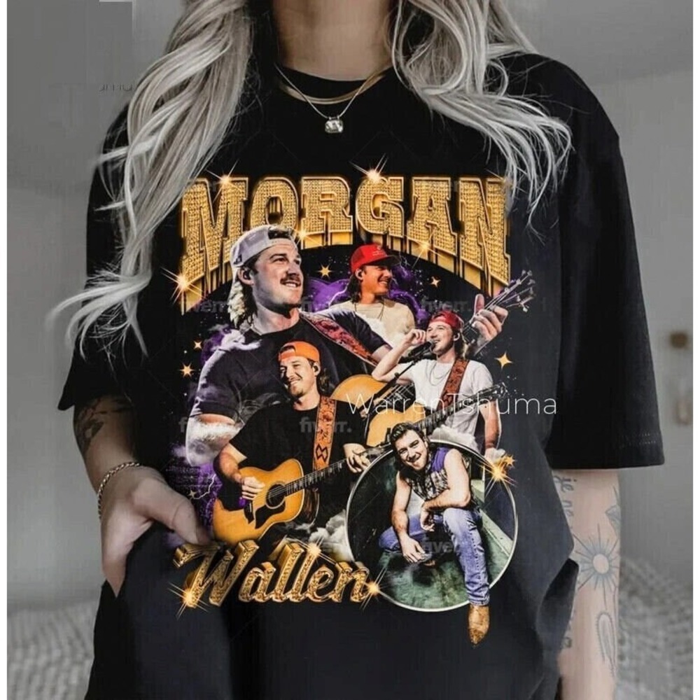 Morgan Wallen Tour 2023 Country Music Lover Gift Music Concert Tshirt